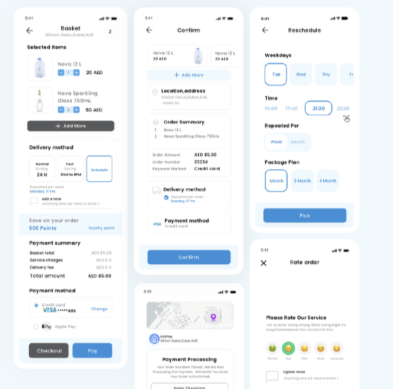 Nova Water App - Goal Setting